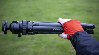 Heipi 3-in-1 travel tripod outdoors
